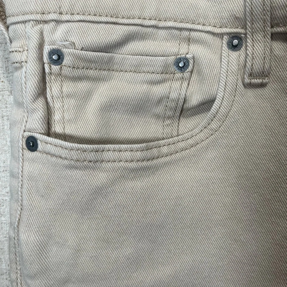 Levi's 502 Beige Denim Jeans W33 L32 - Picture 8 of 15